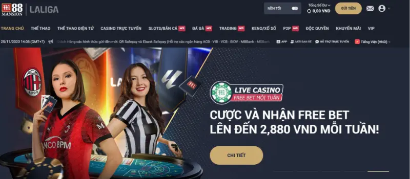 M88 Casino trực tuyến